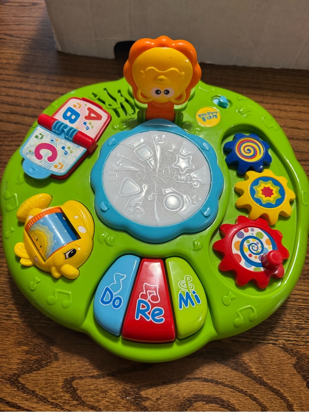 Colorful Musical Activity Toy for Kids - Green for crib